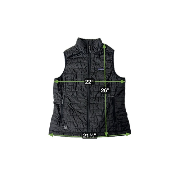 Patagonia Black Quilted Women's Vest - Picture 8 of 8